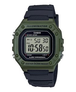 Đồng hồ nam CASIO W-218H-3AVDF