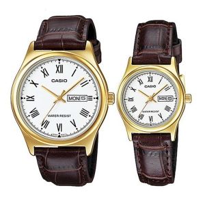 Đồng hồ cặp đôi Casio V006GL-7BUDF