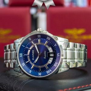 Đồng hồ nam Sunrise dây kim loại