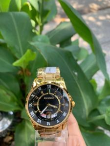 Đồng hồ nam Sunrise dây kim loại