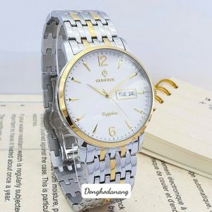 Đồng hồ nam Sunrise dây kim loại