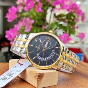 Đồng hồ nam Sunrise dây kim loại