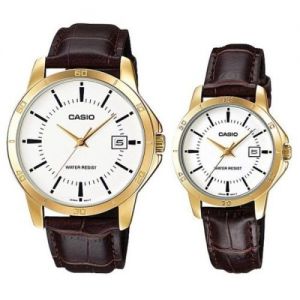 Đồng hồ cặp đôi Casio V004GL-7AUDF