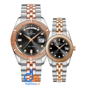 Đồng hồ đôi CARNIVAL 8190G-CH-D và 8131L-CH-N
