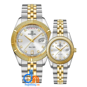 Đồng hồ đôi CARNIVAL 8190G-CV-T và 8131L-VT-X