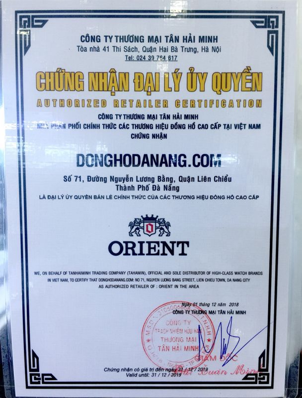 CÁCH NHẬN BIẾT ĐỒNG HỒ ORIENT CHÍNH HÃNG NHẬP KHẨU